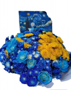 Buquê Noite Estrelada van Gogh