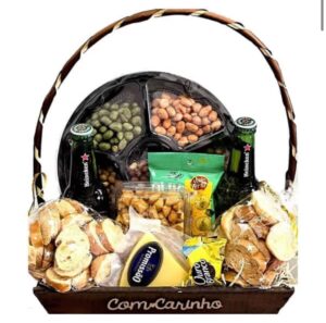 Cesta De Cerveja E Petiscos Happy Hour