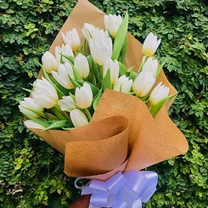 BUQUÊ TULIPAS Brancas